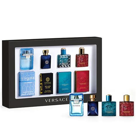 versace 5ml gift set|versace gift set with backpack.